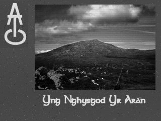 Standby caption for 'Yng Nghysgod Yr Aran'