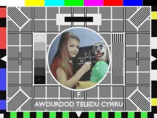 Test card 'F' for ATC's colour service