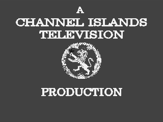 Channel Islands Television 1964 production slide