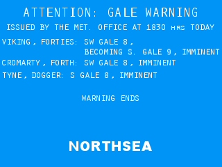 Keltica caption - gale warning