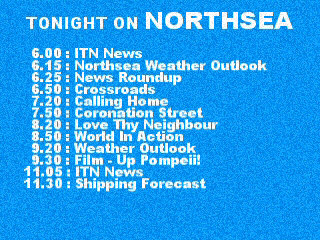 Keltica programme menu