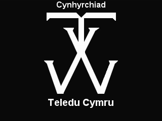 Television Wales 1968 Teledu Cymru production slide
