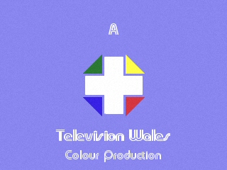 Television Wales 1975 production slide