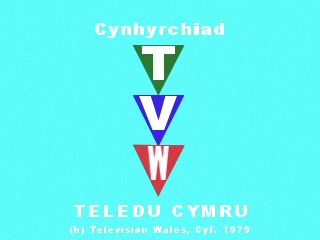 Television Wales 1979 Teledu Cymru production slide