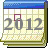 Image of a 2012 calendar