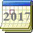 Image of a 2017 calendar