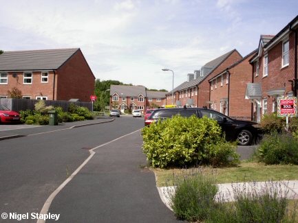 Picture of new houses