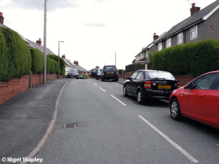 Picture of a residential road