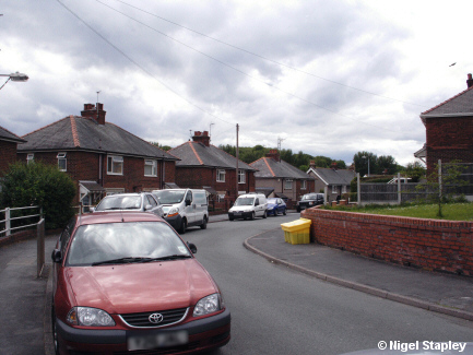 Picture of a residential road
