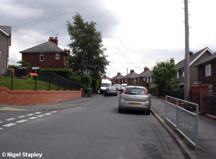 Picture of a residential road