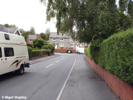 Picture of a residential road