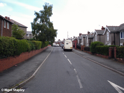 Picture of a residential road