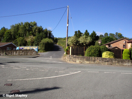 Photo of a road junction