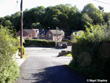 Photo of a road junction