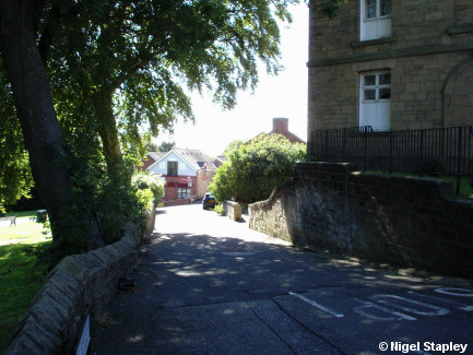 Photo of a village street