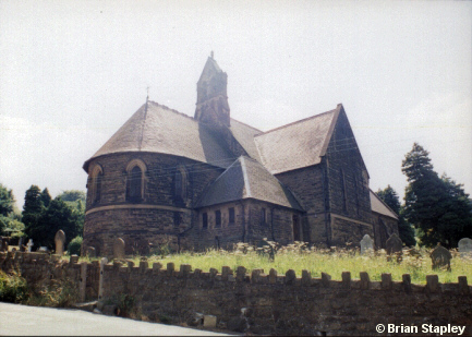 Picture of the eastern end of a church