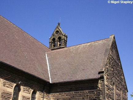 Picture of a church bell tower