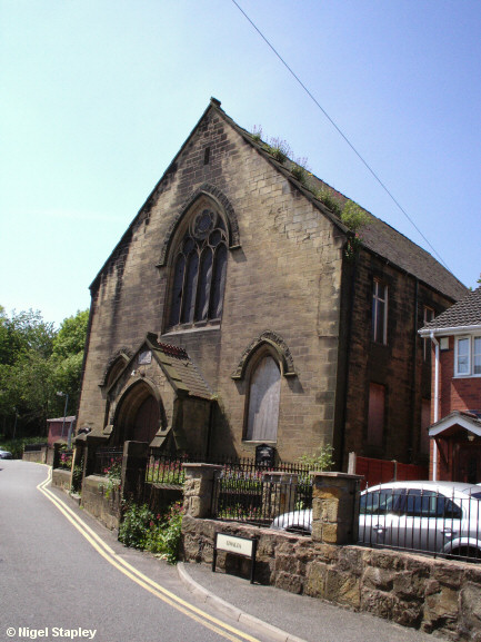 Picture of a derelict chapel
