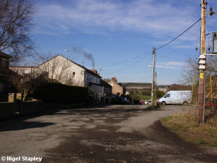 Picture of a village road