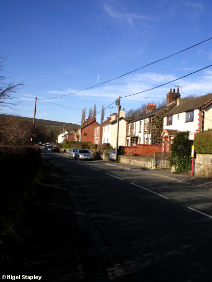 Picture of a long village street