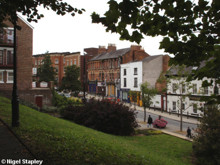 Picture of a town street