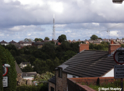 Picture of a television mast