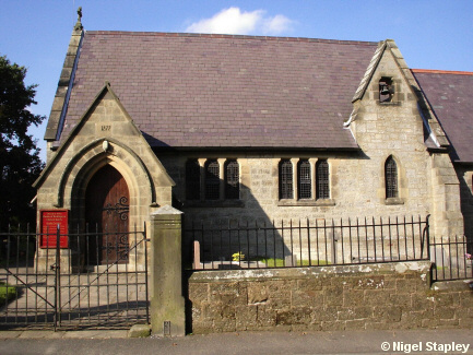Picture of a sandstone church