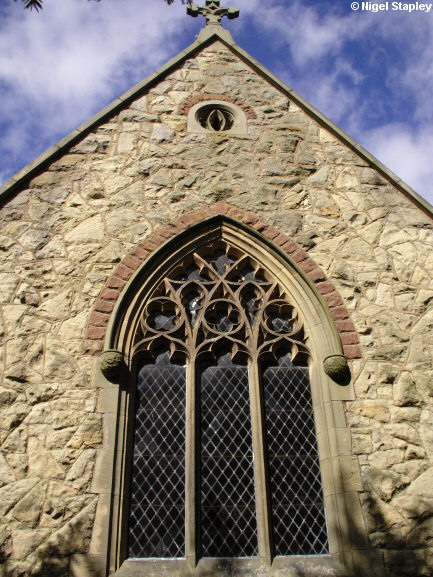 Picture of a stone church