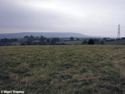 Picture of a mountain in the distance
