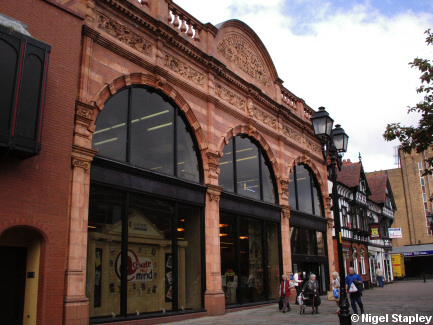 Picture of a city centre library building