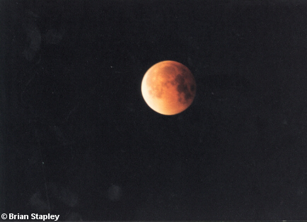 Picture of a lunar eclipse