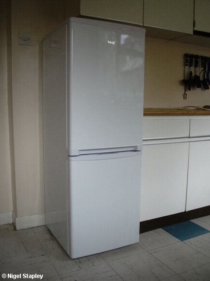 Photo of a new fridge/freezer