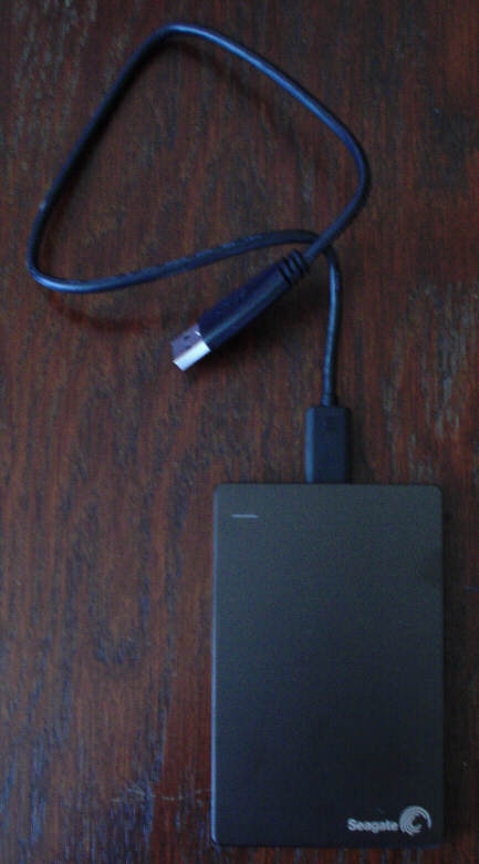 Photo of a Seagate 1Tb drive