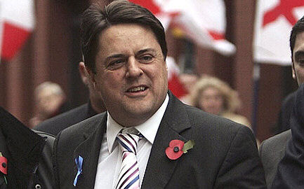 Photo of Nick Griffin of the BNP