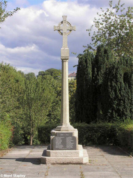 Photograph of a war memorial