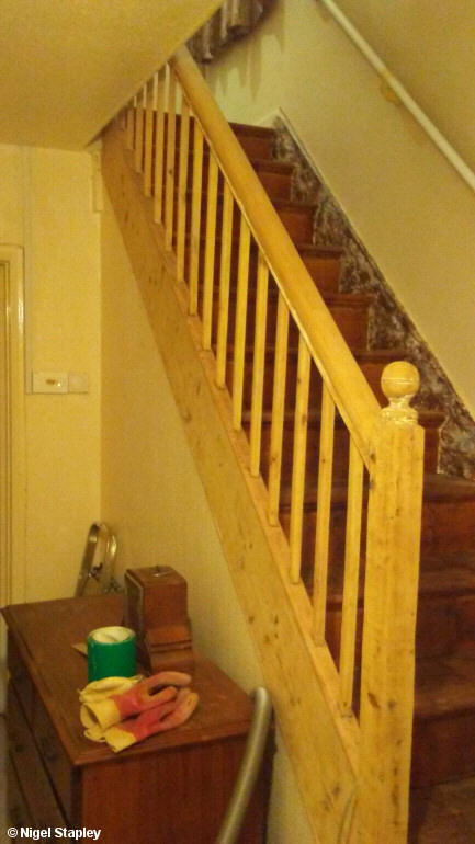 Photo of a fully-sanded wooden panel