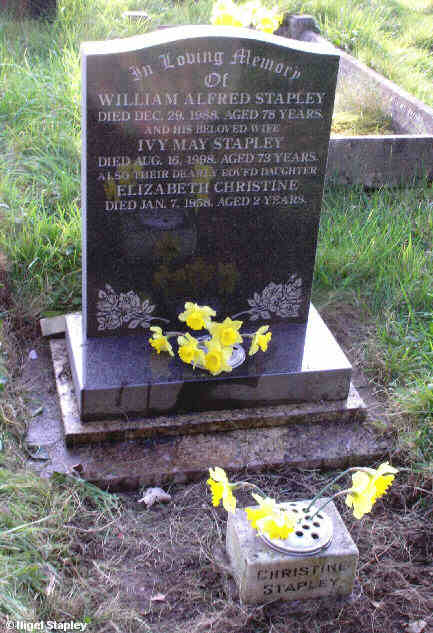 Photo of the family grave